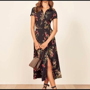 Reformation Wilma midi dress in countess